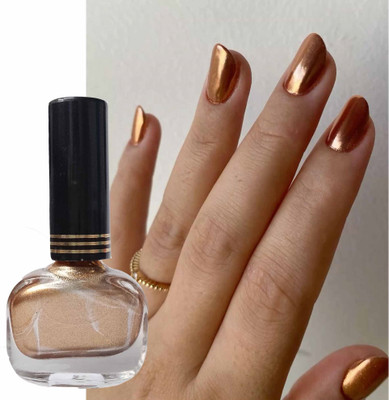 GULGLOW99 Metallic Copper Brown Glossy Matte Finish Long Lasting Nail Polish COPPER