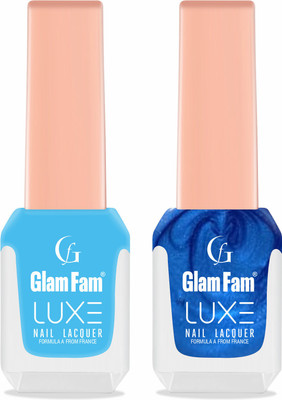 Glam Fam Luxe True Blue and Blue Arora(Pack of 2)