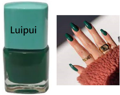 Luipui amazing nail polish matte finish for fabulous look pack of 1 green