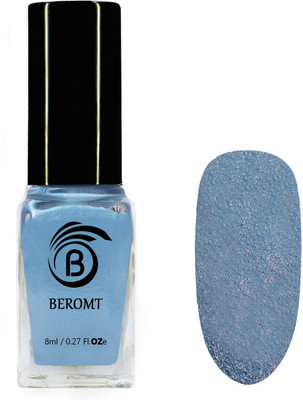 BEROMT MATTE SUGAR CRUSH NAIL POLISH-618 Blue