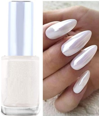 ADJD High-ShineGlossy whit Long Lasting Non Toxice Nail Polish Glossy white