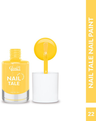 Glam21 Nail Tale Multicolor, Quick Dry & Chip Resistant Nailpaint | Long-stay Patel/Pop-02