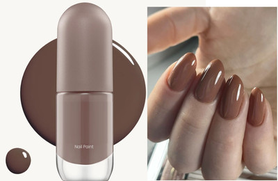 REIMICHI Quick Drying Glossy Finish Nail Enamel dust brown