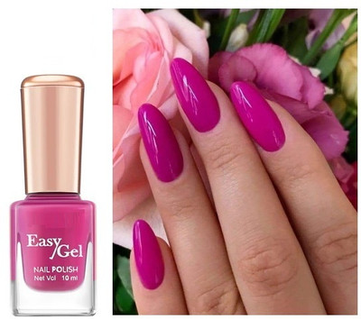 GFSU - GO FOR SOMETHING UNIQUE Vibrant Color| Lustrous shine| Long lasting | Smooth Application nail polish queen pink