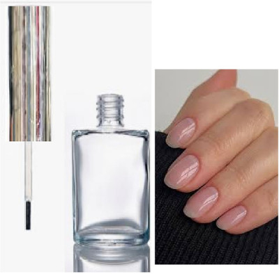 Luipui transparent nail paint best long lasting pack of 1 transparent