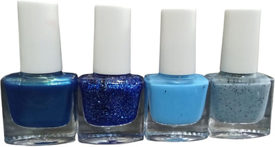 EVERERIN Quick Dry Long Lasting Nail Polish Combo Offer Set MULTI(Pack of 4)