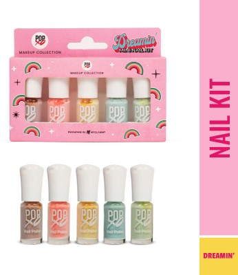 MyGlamm POPxo Makeup Collection -Mini Nail Kit Dreamin'(Pack of 5)