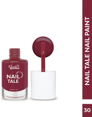 Glam21 Nail Tale Multicolor, Quick Dry & Chip Resistant Nailpaint | Long-stay Pink-06