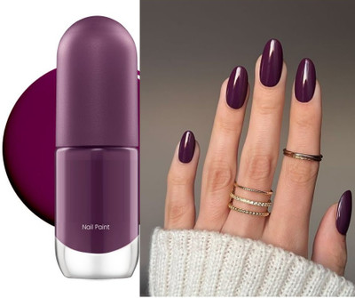 REIMICHI Glossy Nail Polish, Long Lasting & Vibrant VIOLET