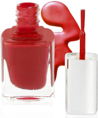 Latixmat Chip Resisting Formula with High Coverage Gloss Shine Blood Red Nail Polish RED