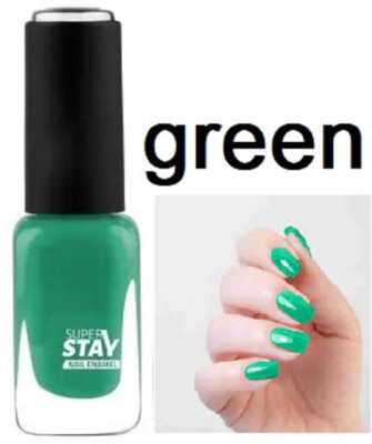 Luipui LATEST BEST GREEN NAIL PAINT SMOOTH NAIL PAINT PACK OF 1 10ML GREEN