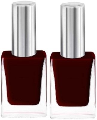 Emijun COMBO SET 2 MAROON NAIL PLOHS MAROON(Pack of 2)