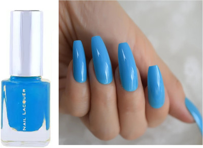 GABBU NAIL PAINT FOR STYLING NAILS BABY BLUE blue