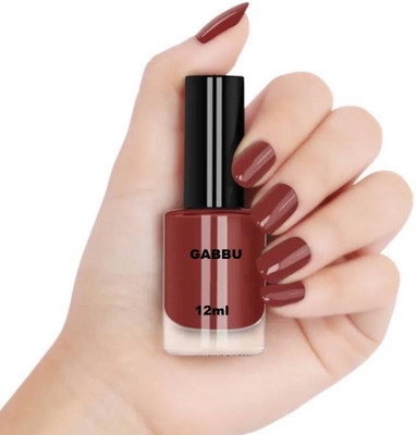 GABBU Nail Polish, Glossy Shine Finish, in Red Light pink