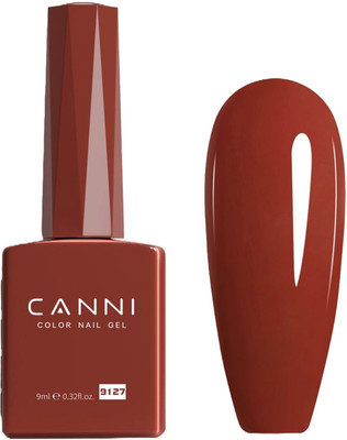 Canni HEMA FREE Color Nail Gel 9ml Brown Color Need UV Light to Cure UV Gel Polish CC6-9127