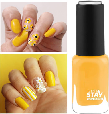 GFSU - GO FOR SOMETHING UNIQUE High Pigmented & Long Stay Unique Dull Matte Finish Nail Polish YELLOW