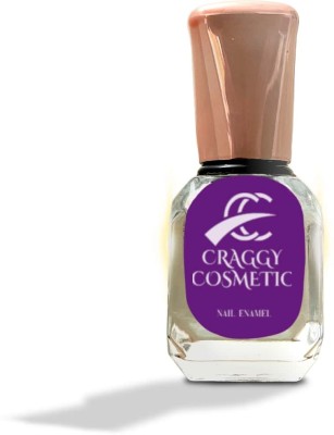 craggy cosmetic Nail Enamel Premium Glossy Nail Polish For Women's (Pack of 2) Pale Purple Pale Purple(Pack of 2)