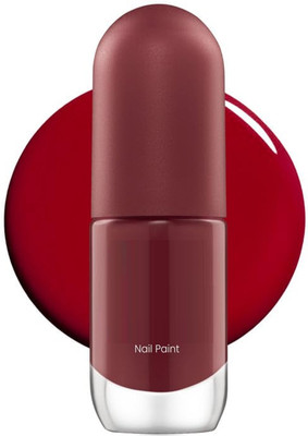AFARAXIA Quick Drying, Long Lasting Formula, One Coat Nail Polish Chill red