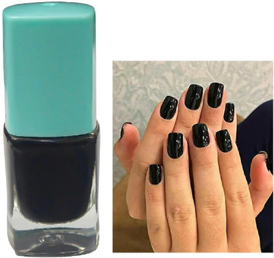 Luipui black nail polish pack of 1 best long lasting pack of 1 black