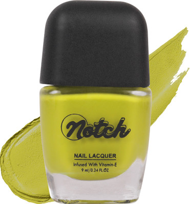 Notch 9ml Premium Long Lasting HD Finish Smooth Matte Look Nail Polish/Nail Enamel (Parrot Plumage)
