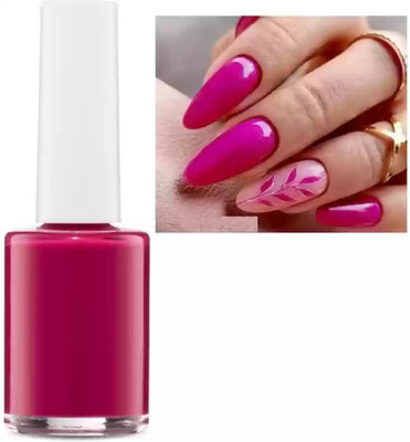 GABBU Best Shine deep blush Pigmented & Long Stay Unique Nail Paint deep blush 06 pink