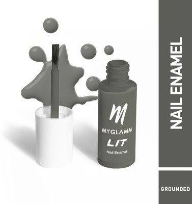MyGlamm LIT NAIL ENAMEL -GROUNDED Grounded