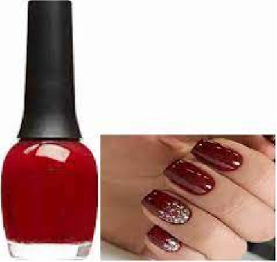 Luipui outstanding maroon nail paint matte look best price pack of 1 maroon
