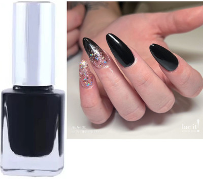 AFARAXIA NATURAL BLACK COLOR NAIL PAINT black