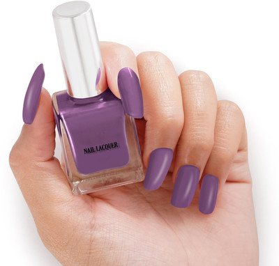 FLORERO New Quick Drying Long Lasting High Shine Nail Polish Levender