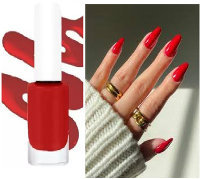 Luipui best long lasting red matte nail polish pack of 1 red