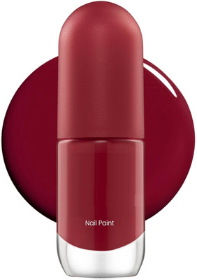 AFARAXIA Quick Dry Deep red gel nail paint Deep red