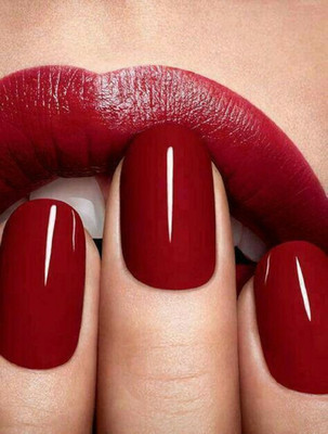 Jiwoo Quick Dry nail polish Long Lasting Smooth Finish Nail Polish RED