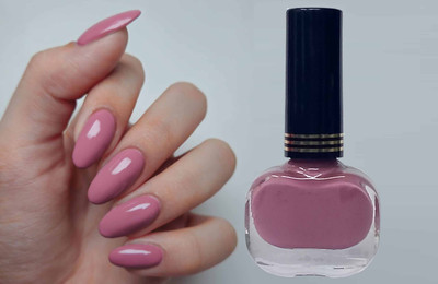 GULGLOW99 Glossy Finish Nail Paint | Long lasting, Quick Dry Paint MAUVE