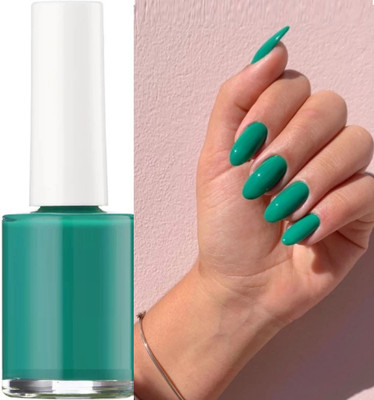HUZURLU n High Pigmented & Long Stay Unique Dull Matte Finish Nail Polish Silly Green