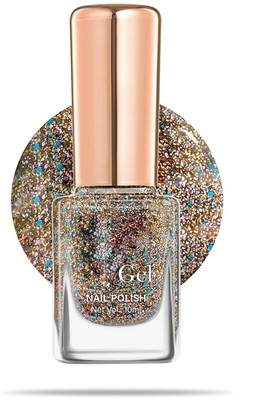 GULGLOW99 High Gloss Glitter Nail Polish Quick Dry & Long Lasting GLITTERBLOOM