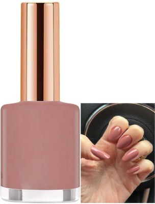 MYEONG Peach Glossy Nail Polish Lustrous shine Long lasting Smooth Application Peach