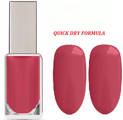 AFARAXIA Nail Enamel Quick- Dry Formulation Absolute Pink PINK