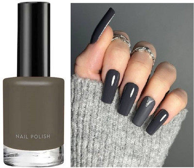 GABBU Long lasting and quick-dry Nail Paint Dusty grey