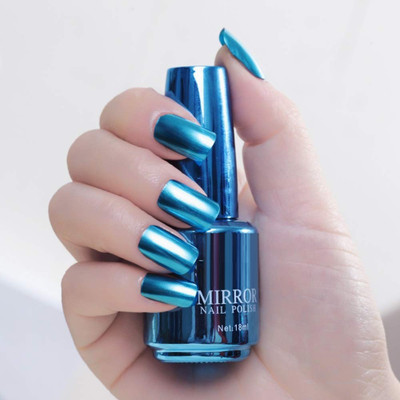 luzimaisa Perfect Metallic Mirror Effect Nail Polish Turquoise