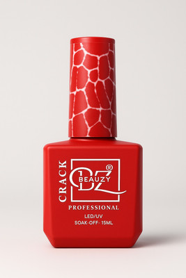 Beauzy Crack Gel Nail Polish – Red Edition – Soak-Off UV/LED Red