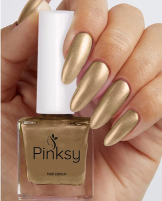 Pinksy High Shine | Chip Resistant | Quick Drying Gold Mettalic