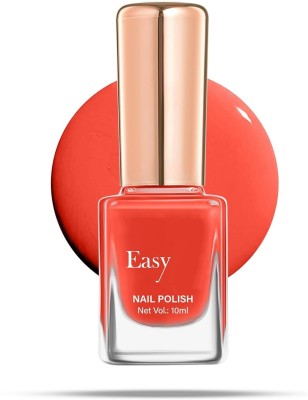 MYEONG Easy To Use Gel base Nail polish for women & Girls Quick Dry Orange Candy Orange Candy