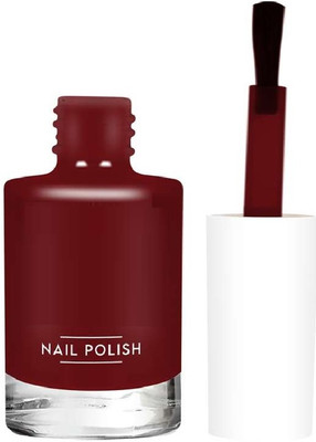 GABBU Quick Drying Glossy Finish Long Lasting nail paint Mroon dark maroon