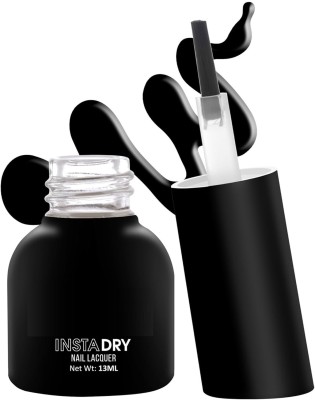 DARYUE Nail Lacquer | Chip Resistant, Quick drying Nail Paint Black