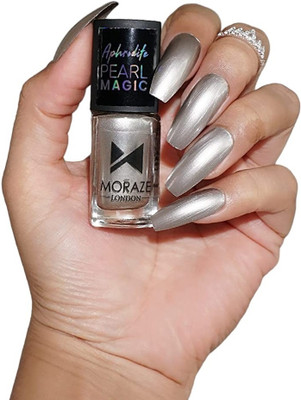 MORAZE LONDON Aphrodite Pearl Magic Long Lasting Nail Polish | Cuddle Under Coat 8.5ml Cuddle Under Coat