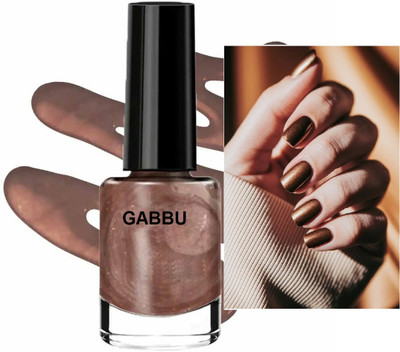 GABBU New Brown Nail Polish Long Lasting Smooth Matte Finish Brown