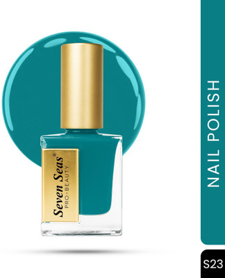 Seven Seas Candy Coat Nail Polish | Quick Dry | Give High Shine Chip Resistant Nail Polish Tiffany Blue