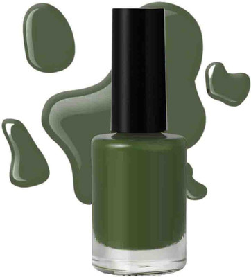 THTC Quick Dry & Cruelty-Free Glossy Nail Paint khaki