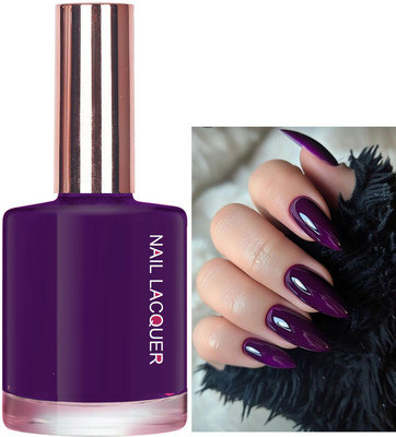 tanvi27 New HD Shine Nail Polish Gel Purple Nail Lacquer Purple