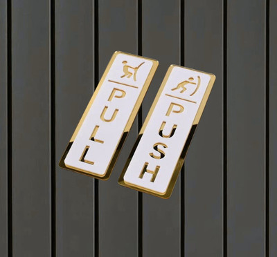 ANSHMJIMN Plastic Luxury Name Plate deal from flipkart